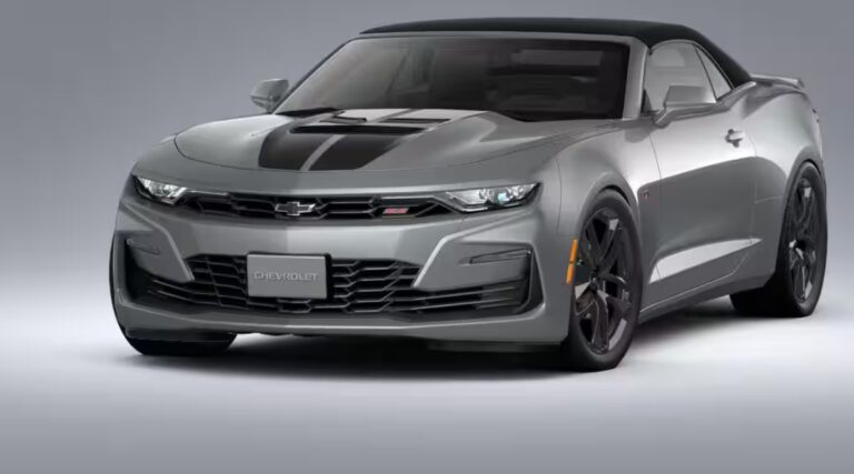 2026 Chevy Camaro Convertible Dimensions