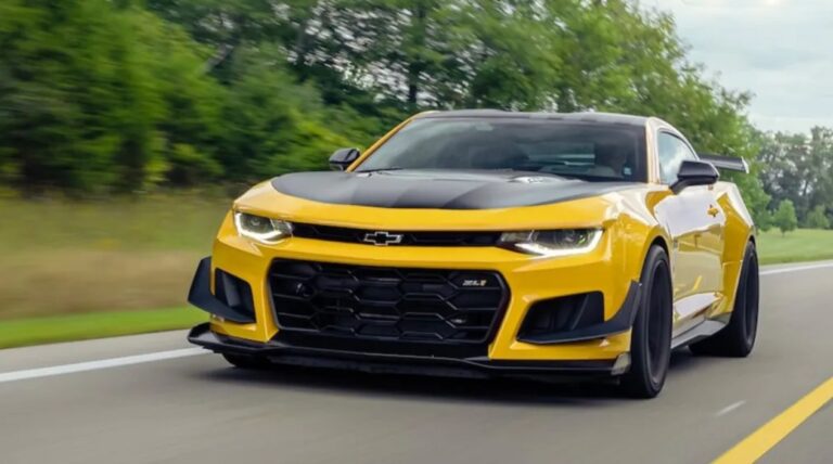 2026 Chevy Camaro ZL1 Dimensions