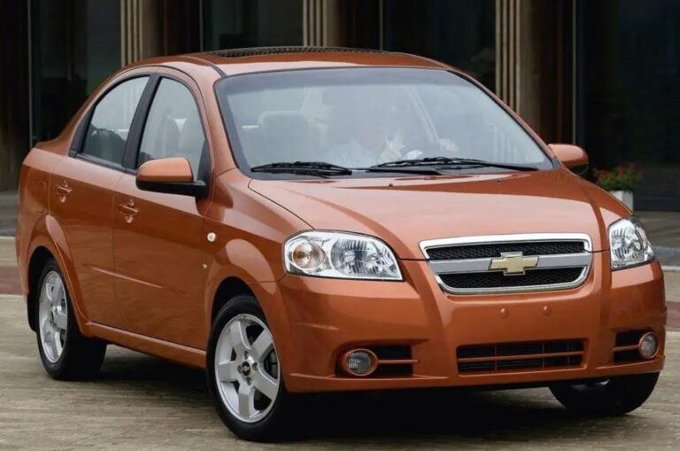 2027 Chevrolet Aveo Dimensions