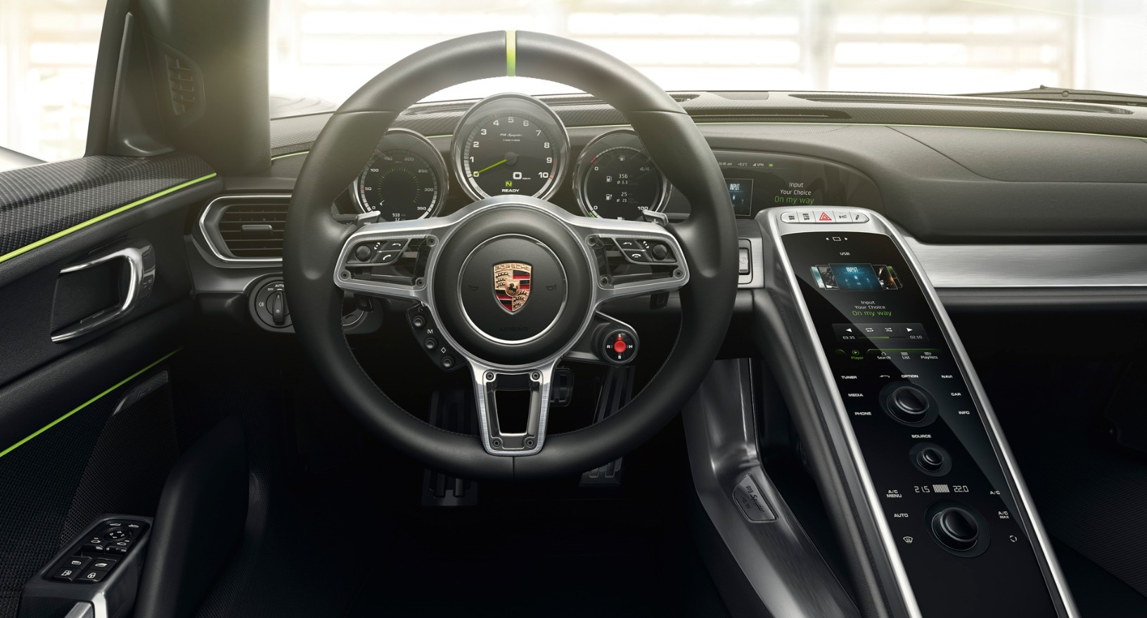 2027 Porsche 918 Spyder Interior